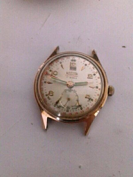 Roamer Calendar Gents Watch - 1950s