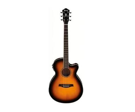 Ibanez AEG10II-Vintage Sunburst Acoustic Electrical Guitar.BRAND NEW WITH FULL WARRANTY - J
