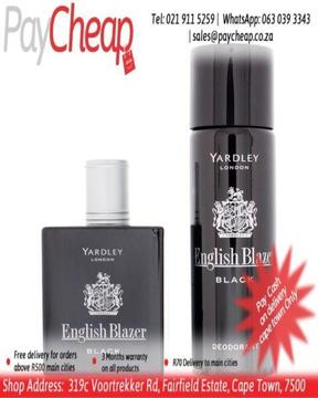 Yardley London English Blazer Perfume Spray 50ml & Deodorant 125ml