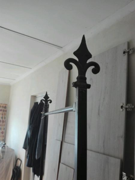 Wrought iron clothes rails for sale