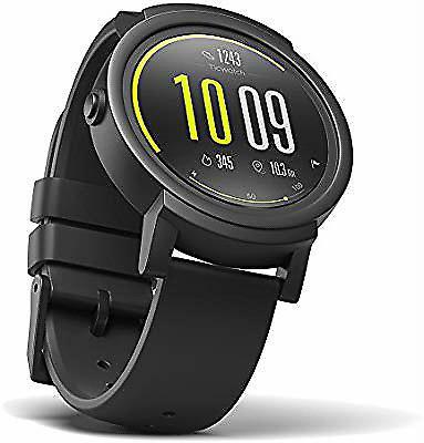 Brand New Ticwatch E Smartwatch Black-Google Wear OS