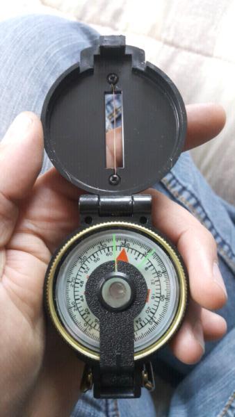 Directional compass with bezel