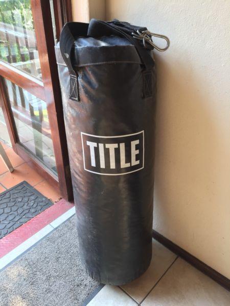 Brand new TITLE heavy bag