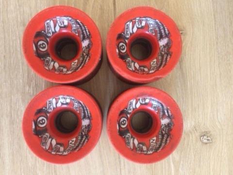 Sector 9 Race Formula Wheels - 74mm/82A - Red