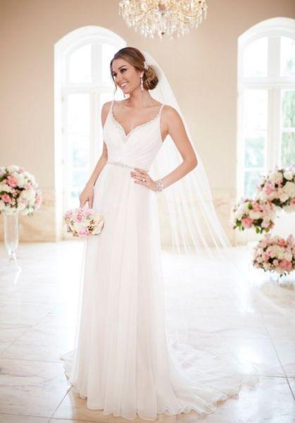 Stella York Wedding Dress - half price