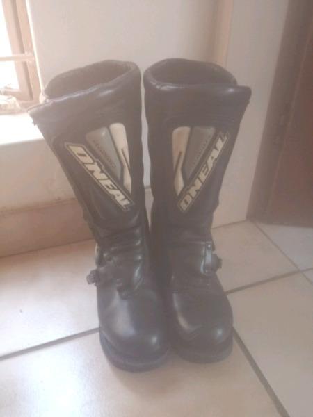 Biker boots size 6 for sale