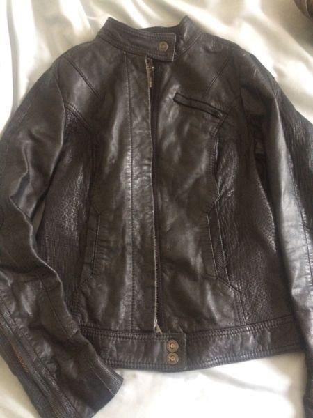 Leather Jacket - FireTrap