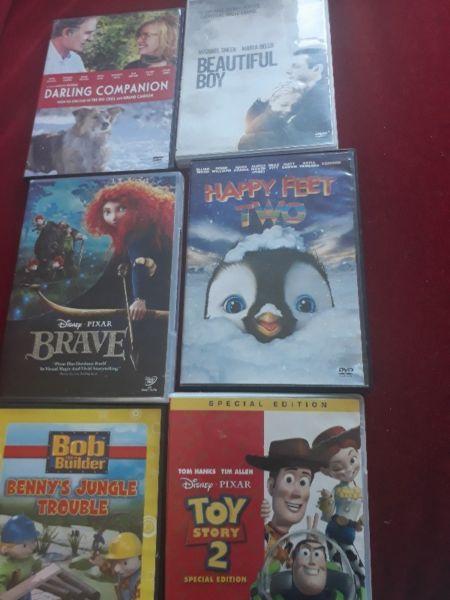 Dvd's as new