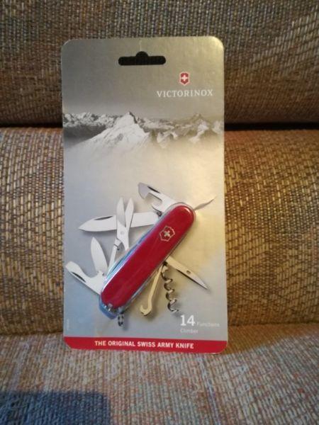 Brand new unopened Swiss Army Knife!