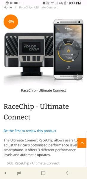 Racexhip ultimate connect
