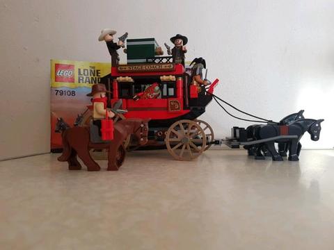 79108 - Stagecoach Escape Lone Ranger Lego