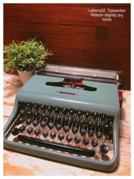 Lettera22 typewriter