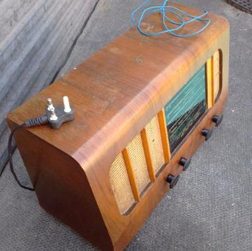 VALVE RADIO ( PYE 36 H ) 1950's