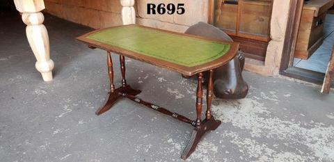 Antique Victorian Inlaid Library Table (900x445x495)