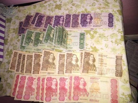Old South African Rands