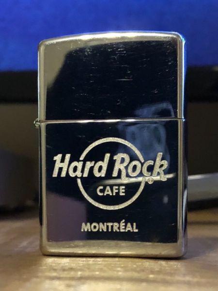 Zippo Lighter - Hard Rock Cafe Montreal