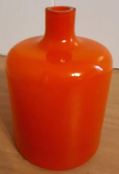 Antique orange glassware