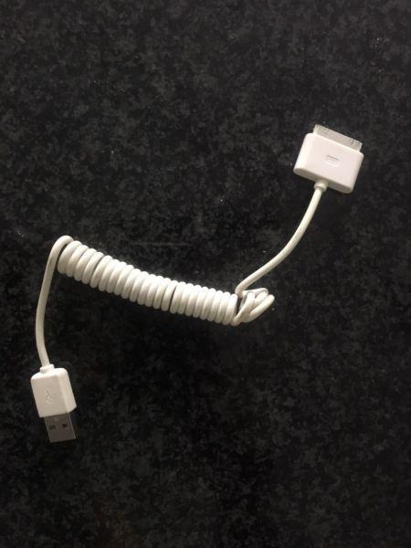 Apple Dock Connector to USB