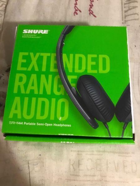 SHURE SRH -114 Portable Semi-Open Headphones