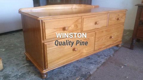 ✔ WINSTON Chest of Drawers in Pine