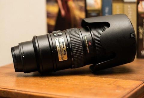 Nikon 70-200mm f/2.8 VR 1 ; Sigma DG Macro Telephoto Zoom Lens (70-300mm)(F4-5.6)