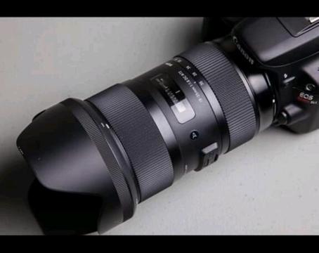 Sigma Art 18 - 35mm f1.8 DC HSM Lens (Canon fit)
