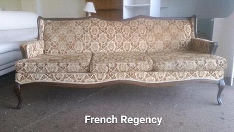 ✔ ANTIQUE French Regency Couch (circa pre 1900)