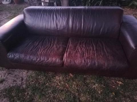 Coricraft Leather couch