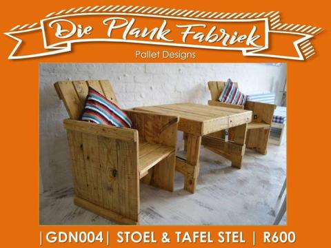 GDN004 CHAIR & TABLE SET R600