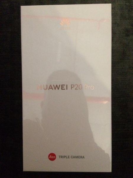 Huawei P20 Pro, Midnight Blue, 128 gig, still sealed R8 000