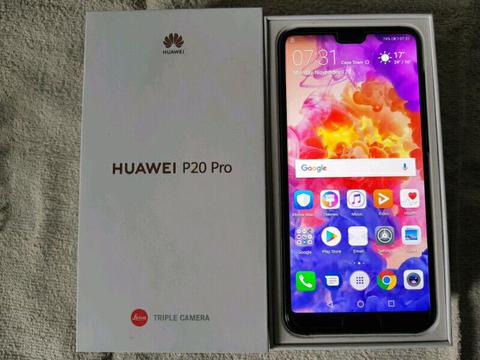 New Huawei P20 Pro With Box 128 Gb 6 Gb Ram