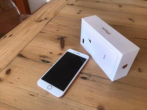 New Iphone 8 Plus Rose Gold + Proof of Purchase And iCare Warranty Included