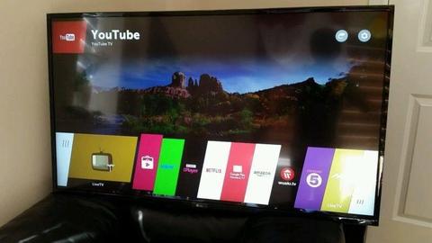 LG 50 inch / UHD 4K / SMART TV / WiFi / Usb / 2017 / As New