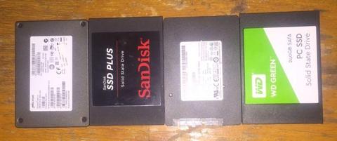 SSD - Solide State Drive -250GB/120GB