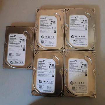 Seagate hard drives good working condition 500GB HDD internal