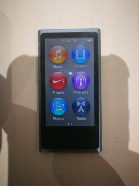 Apple ipod 7th generation with music