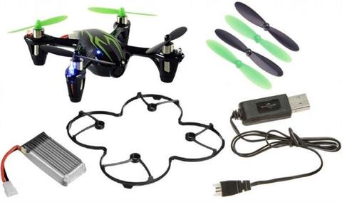 Hubsan X4 (H107C) 4 Channel 2.4GHz RC Quad Copter with Camera - Green/Black or Red/Black