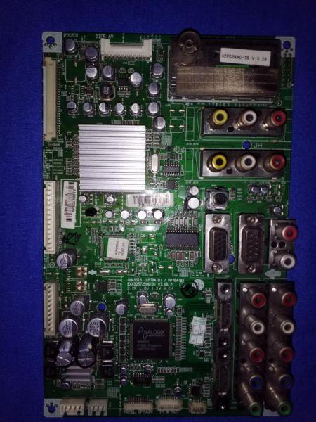 USED LG EAX32572506 PLASMA TV MAIN BOARD for 42PC5RAC-TB - Television Boards Panels Spares Parts