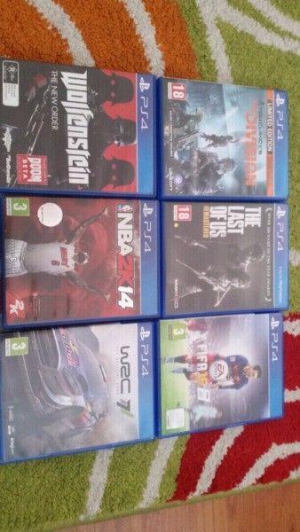 PS4 games for sale