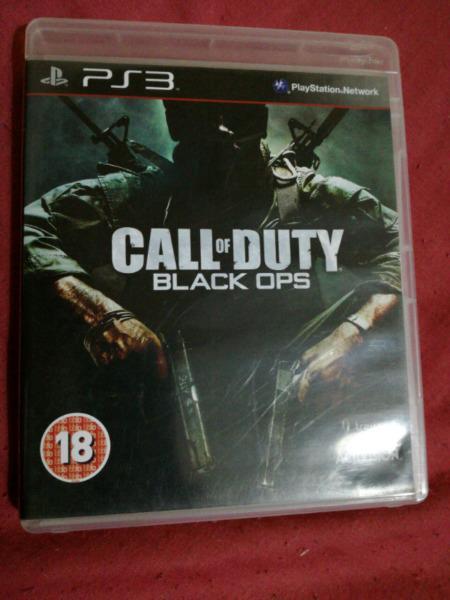 PS3 Call of Duty BLACK OPS game