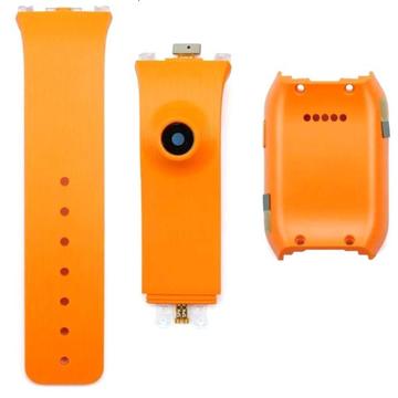 New Available Samsung gear V700 Wild Orange replacement strap & back housing