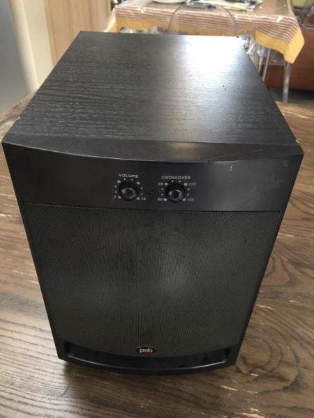 PSB SubSeries 125 Subwoofer 8-inch Driver Powered with 125 Watts