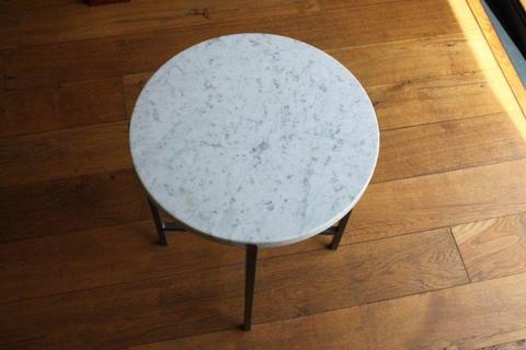Brand NEW Bianca Carrara 30mm Granite Side Tables for sale!