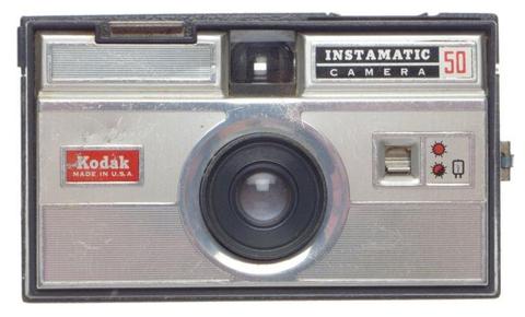 KODAK Instamatic camera 50 vintage 35mm old school film camera pocket portable used