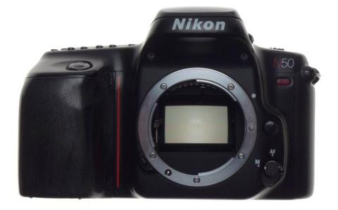 Nikon N50 Electronic SLR vintage 35mm film camera Body Manuals and strap