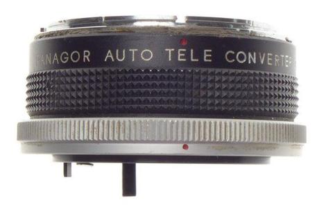 Pangor Auto tele converter 2x FD lens camera mount rear cap