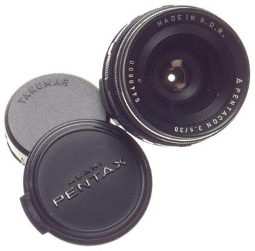 PENTACON 3.5 f=30mm Ultra-Wide Angle M42 screw mount SLR vintage camera lens