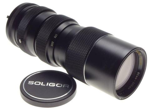 Soligor Macro-Zoom 85-205mm 1:3.8 vintage SLR camera lens