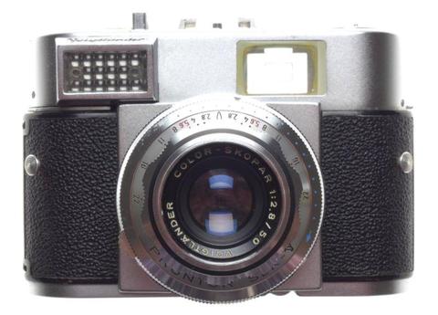 Voigtlander Vitomatic I 35mm film camera PRONTOR SLK-V Shutter Color-Skopar 1:2.8 f=50mm