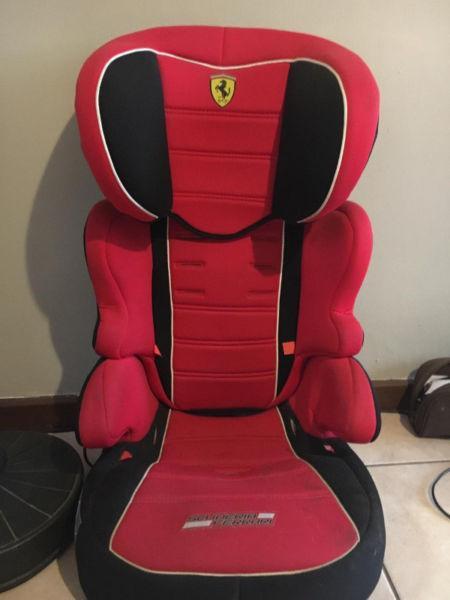 Ferrari car seat